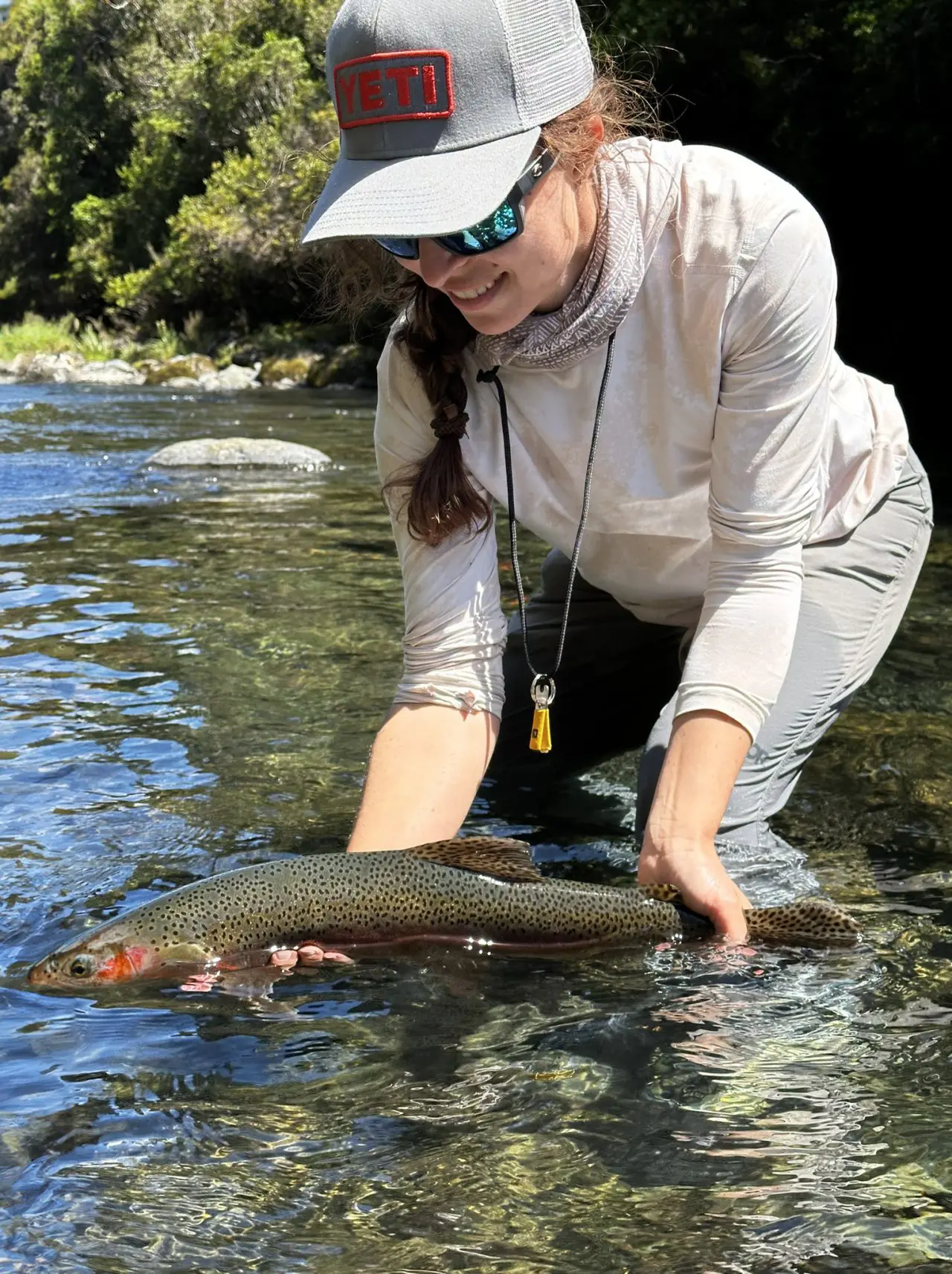 Woman With Fish