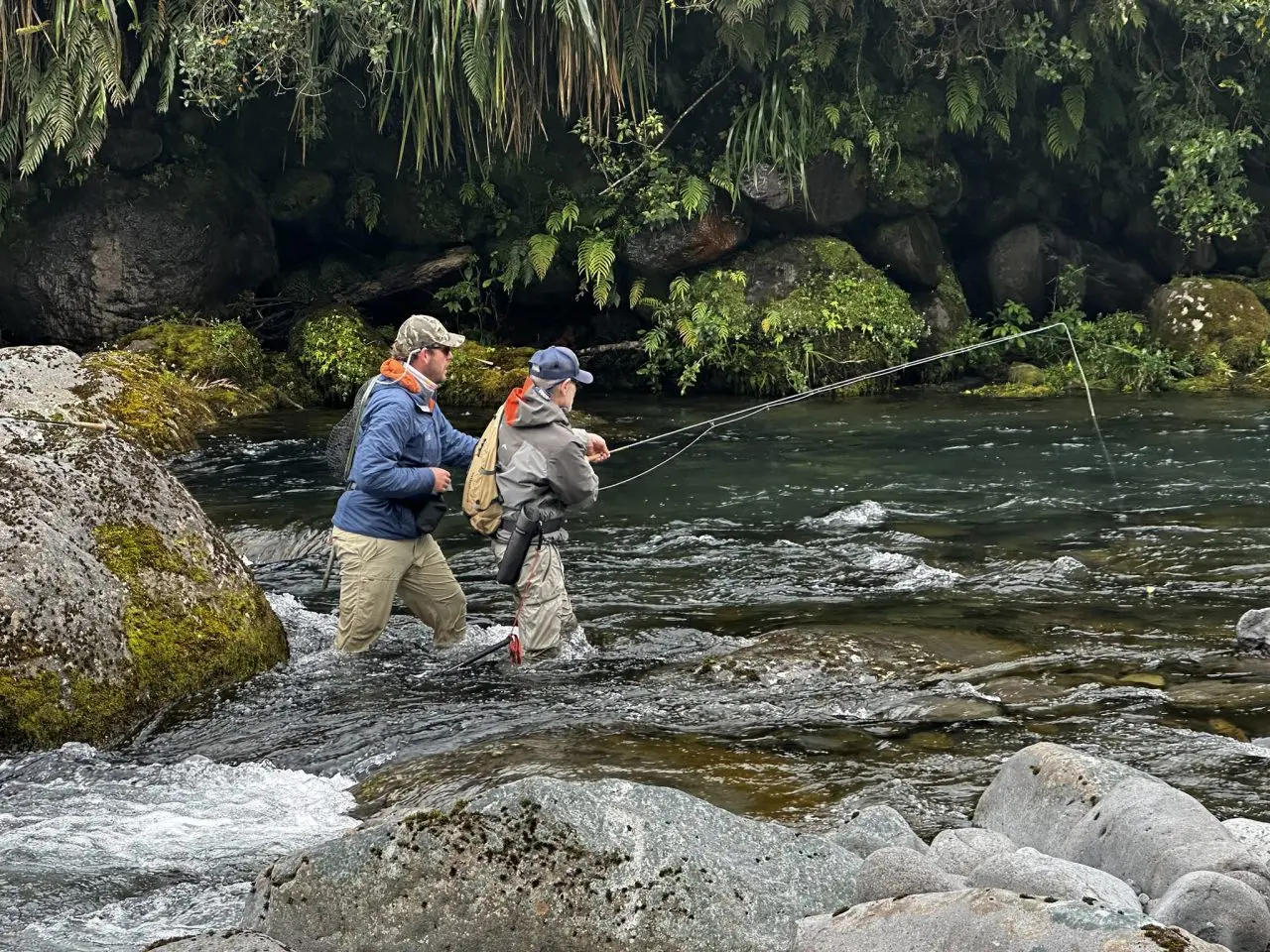 Fly Fishing Guide River Instruction